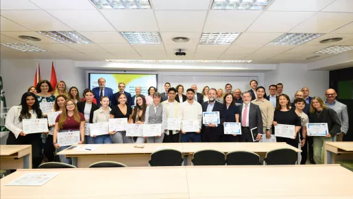 CEF.- UDIMA clausura el 4º programa 'Empresa Familiar en las Aulas' de ADEFAM.