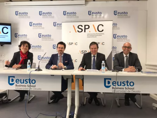 De izquierda a derecha, Marta Flores, José Amérigo, Diego Comendador y Aticus Ocaña. De izquierda a derecha, Marta Flores, José Amérigo, Diego Comendador y Aticus Ocaña.