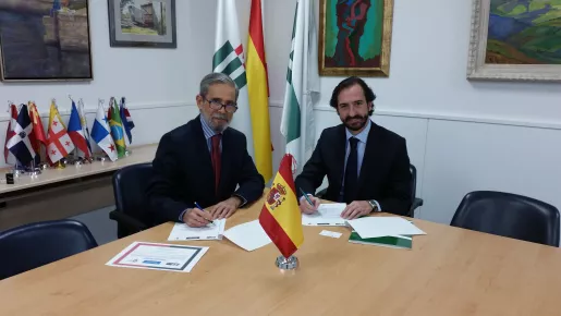 Arturo de las Heras y José María de Gregorio Folache Arturo de las Heras y José María de Gregorio Folache