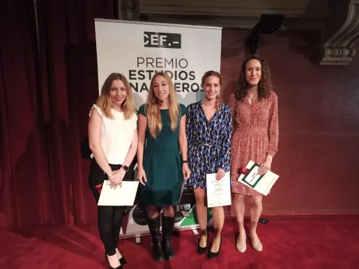 Isabel Martínez Álvarez, Elena Alonso de Mena, Elisa Lucas Barcia y Alba García Barrera. Isabel Martínez Álvarez, Elena Alonso de Mena, Elisa Lucas Barcia y Alba García Barrera.