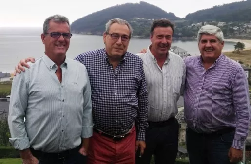 De izquierda a derecha de la imagen: Ricardo Amador, Carlos de la Peña, Chema Blázquez y Sotero Amador De izquierda a derecha de la imagen: Ricardo Amador, Carlos de la Peña, Chema Blázquez y Sotero Amador