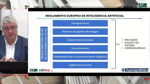 El abogado Álvaro López-Amo durante la webinar de la Alumni+ CEF.- UDIMA. El abogado Álvaro López-Amo durante la webinar de la Alumni+ CEF.- UDIMA.
