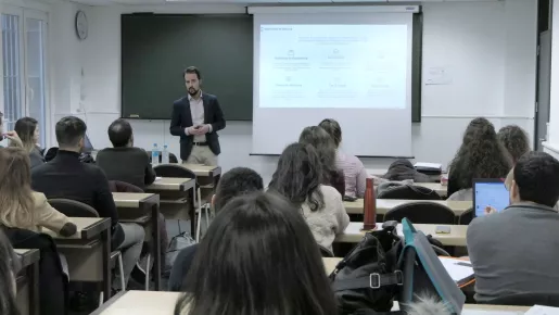 Antonio López Montaño, director de RRHH de Mazars España, este viernes en el CEF.-. Antonio López Montaño, director de RRHH de Mazars España, este viernes en el CEF.-.