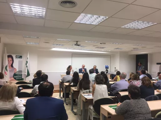 Salón de Actos del CEF.- (Redacción y fotografías: María Guijarro) 