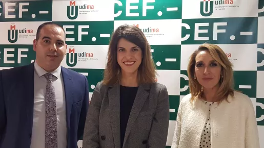 Antonio Cuevas, Laura Pérez y Ana Landeta