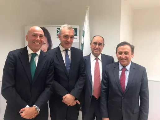 De izquierda a derecha de la imagen,<br />Joaquí Danvila, Enrique Ortega Caballero, Roque de las Heras y Jesús Martínez<br />(Redacción: María Guijarro/Fotografías: Joaquín Danvila/María Guijarro) De izquierda a derecha de la imagen,<br />Joaquí Danvila, Enrique Ortega Caballero, Roque de las Heras y Jesús Martínez<br />(Redacción: María Guijarro/Fotografías: Joaquín Danvila/María Guijarro)