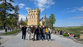 Alumnos de CEF.- Santo Domingo en su visita a Toledo.