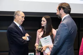 Imágenes de la gala de entrega del XXXV Premio Estudios Financieros.