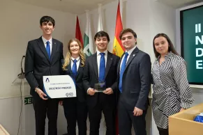 CEF.- acoge el II Torneo Nacional de Debate Económico de AEALCEE: inversión en "cultura democrática" por una Europa independiente.