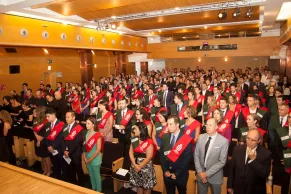 Alumnos en la Graduación de Valencia Alumnos en la Graduación de Valencia