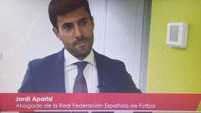 Captura de la entrevista en UDIMA Media a Jordi Aparisi (Redacción: Luis Miguel Belda)
