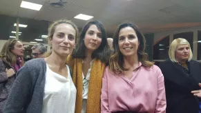 Ángeles Díaz y Carmen Cámara junto a Cristina García-Herrera Blanco, directora de estudios del IEE (Redacción: UDIMA Media) Ángeles Díaz y Carmen Cámara junto a Cristina García-Herrera Blanco, directora de Estudios del IEE (Redacción: UDIMA Media)