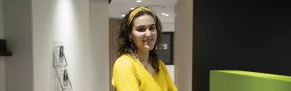 Aroa Blázquez, opositora a Jueces y Fiscales en CEF.-. Aroa Blázquez, opositora a Jueces y Fiscales en CEF.-.