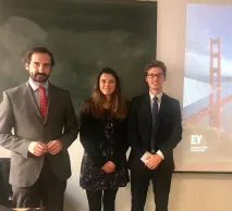Arturo de las Heras, Patricia Olmeda y Rafael Ramírez (Redacción: Patricia Olmeda/UDIMA Media) Arturo de las Heras, Patricia Olmeda y Rafael Ramírez (Redacción: Patricia Olmeda/UDIMA Media)