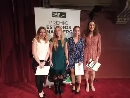 Isabel Martínez Álvarez, Elena Alonso de Mena, Elisa Lucas Barcia y Alba García Barrera. Isabel Martínez Álvarez, Elena Alonso de Mena, Elisa Lucas Barcia y Alba García Barrera.