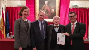 Arancha de las Heras, Roque de las Heras, Luis Martí Mingarro y Fernando Rodríguez Alonso. Arancha de las Heras, Roque de las Heras, Luis Martí Mingarro y Fernando Rodríguez Alonso.