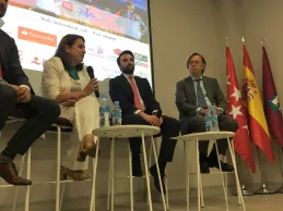 Ángela de las Heras en el Legal Future Day celebrado este lunes en Madrid.