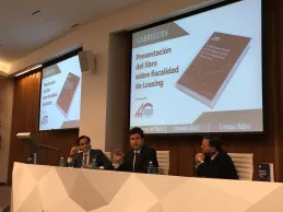 De izquierda a derecha, José Coronel de Palma y Martínez-Agulló, Eduardo Abad y Enrique Rubio. De izquierda a derecha, José Coronel de Palma y Martínez-Agulló, Eduardo Abad y Enrique Rubio.