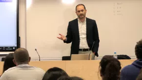 Alberto Chust, este lunes en la sede del Grupo CEF.- UDIMA de Madrid. Alberto Chust, este lunes en la sede del Grupo CEF.- UDIMA de Madrid.