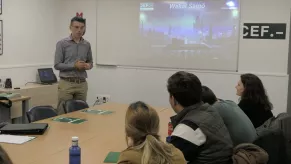 Rogelio Iglesia, este miércoles en la sede del Grupo CEF.- UDIMA en Madrid. Rogelio Iglesia, este miércoles en la sede del Grupo CEF.- UDIMA en Madrid.