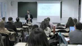 Antonio López Montaño, director de RRHH de Mazars España, este viernes en el CEF.-. Antonio López Montaño, director de RRHH de Mazars España, este viernes en el CEF.-.