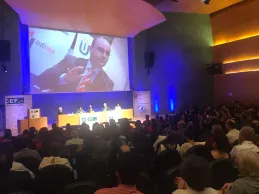Durante el recuerdo al profesor Fernando Blázquez Durante el recuerdo al profesor Fernando Blázquez