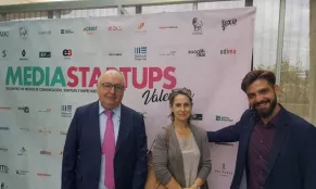 José Pedro Valero, director de CEF.- UDIMA Valencia; Elena Albarrán, su directora de RRHH, y Chema Nieto, director de MediaStartups José Pedro Valero, director de CEF.- UDIMA Valencia; Elena Albarrán, su directora de RRHH, y Chema Nieto, director de MediaStartups