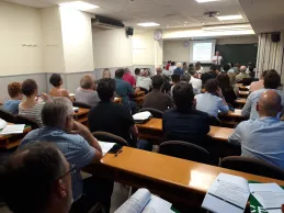 Aula de CEF.- Barcelona, durante la ponencia Aula de CEF.- Barcelona, durante la ponencia
