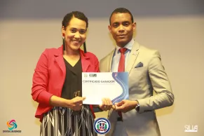 Estudiantes dominicanos del CEF.-  Estudiantes dominicanos del CEF.-