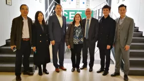 La delegación china visita CEF.- Barcelona La delegación china visita CEF.- Barcelona