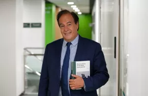 El profesor Pablo Chico de la Cámara, autor de 'Manual práctico de fiscalidad'.