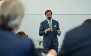 Arturo de las Heras en la entrega del Premio a la Mejor Marca Personal al Mejor CEO 2025 en Madrid.