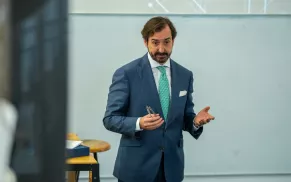 Arturo de las Heras en la entrega del Premio a la Mejor Marca Personal al Mejor CEO 2025 en Madrid.