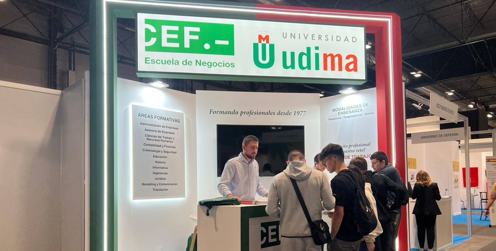 El CEF.- y la UDIMA, un año más, presentes en el Salón Internacional de ...